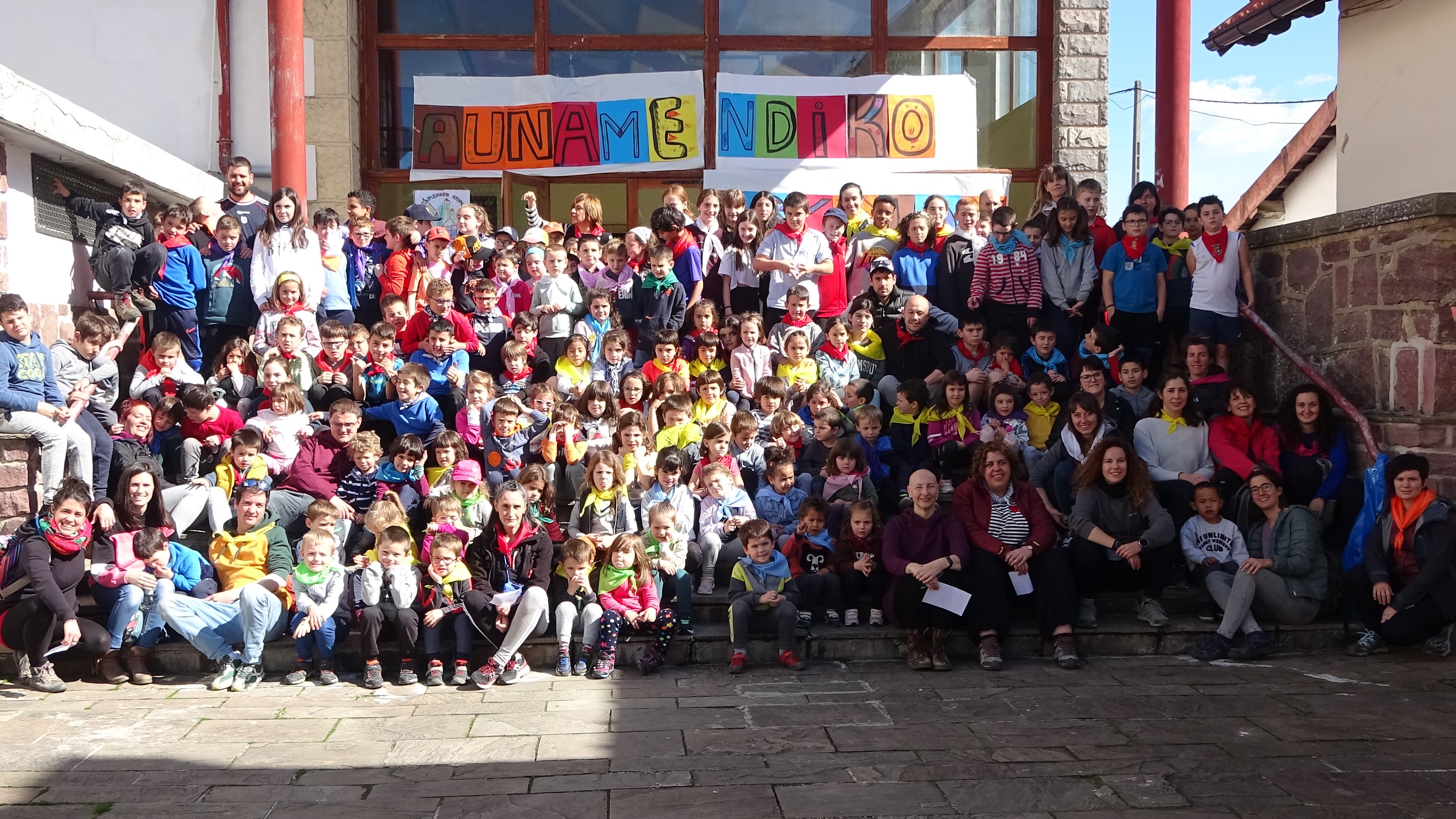Encuentro Lúdico de las escuelas rurales de Auñamendi